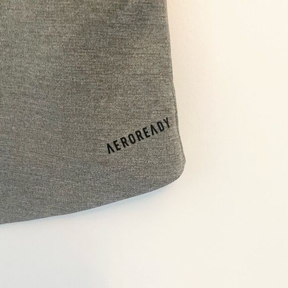 Adidas aeroready grey short sleeved top small - Picture 2 of 6